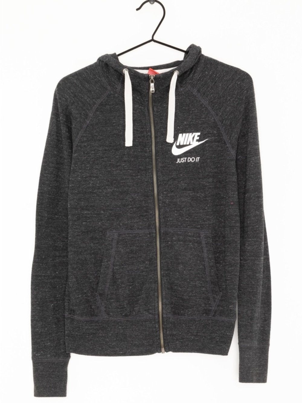 Nike Women’s Charcoal Gray Full-Zip Hoodie | Size XS | Good Condition